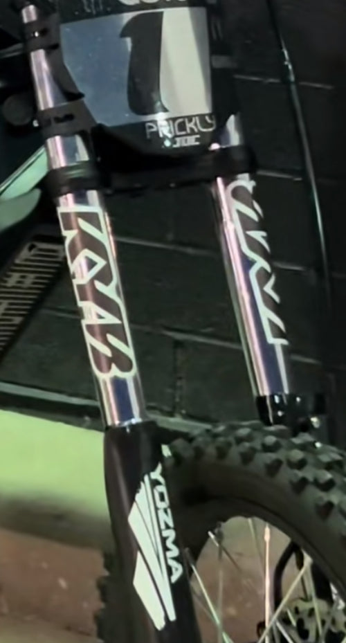 Mini moto KYB fork stickers