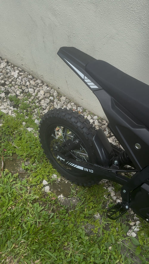 Carbon fiber style mudguard