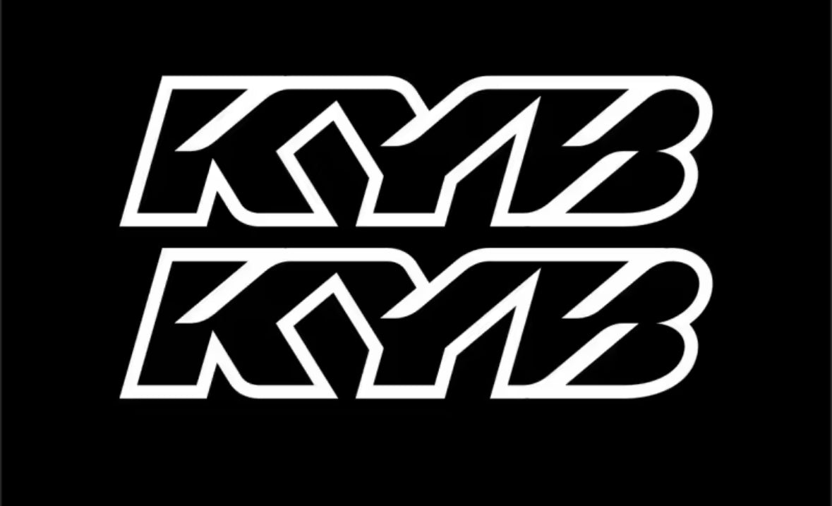 Mini moto KYB fork stickers